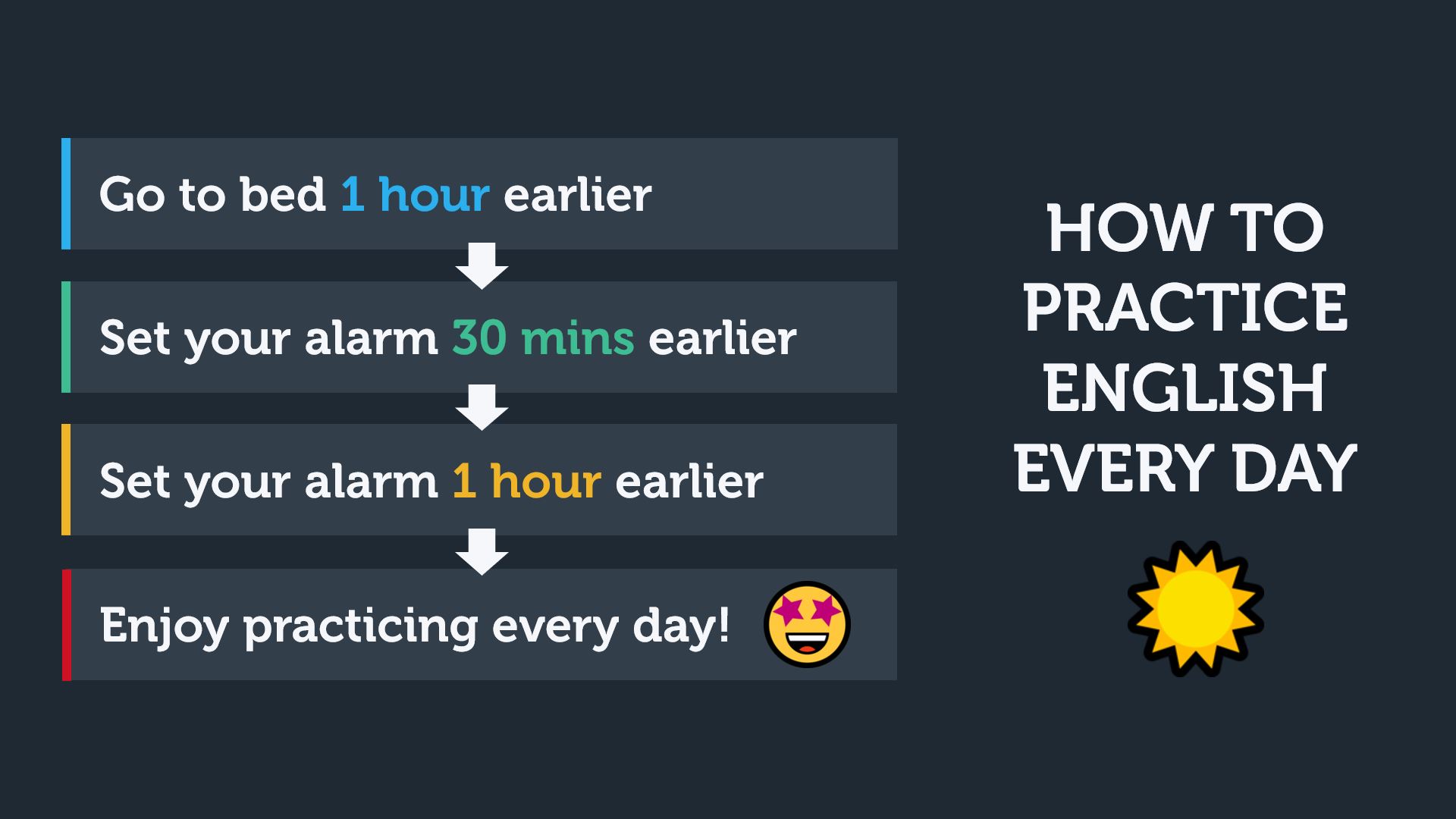 Why You Don't Practice English Every Day and How To Fix It